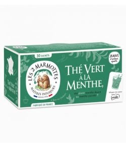 Thé vert à la menthe, 30 sachets
